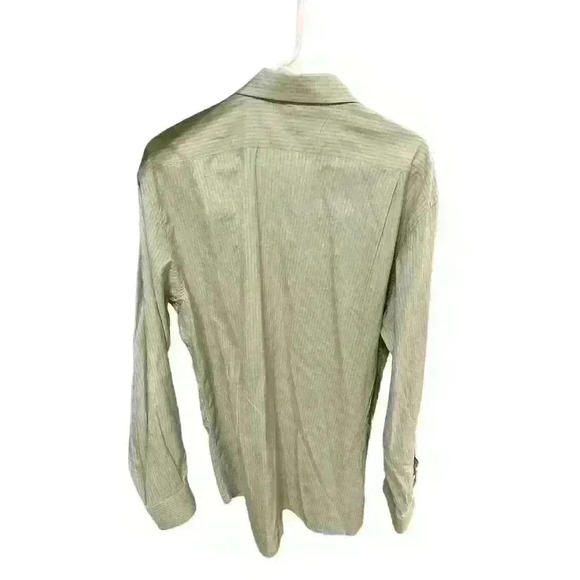Bergdorf Goodman Tailored Fit Casual Button Down Shirt Striped, size XXL - Picture 6 of 7